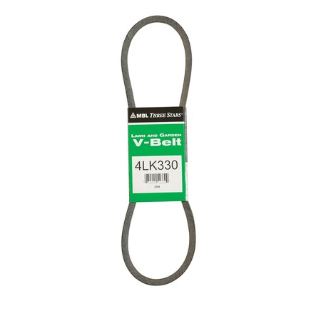 Mbl Mitsuboshi Super KB Standard V-Belt 0.5 in. W X 33 in. L For Riding Mowers 4LK330A
